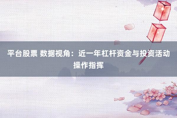 平台股票 数据视角：近一年杠杆资金与投资活动操作指挥